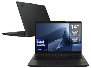 Laptop Lenovo ThinkPad L14 G5:
Procesador Intel Core Ultra 5 125H (hasta 4.5 Ghz),
Memoria de 16GB DDR5,
SSD de 512GB,
Pantalla de 14" LED,
Video Intel Arc Graphics,
S.O. Windows 11 Pro (64 Bits), Color Negro.