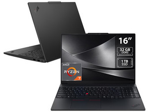 Laptop Lenovo ThinkPad E16:
Procesador AMD Ryzen 7 250 (hasta 5.1 GHz),
Memoria de 32GB DDR5,
SSD de 1TB,
Pantalla de 16" LED WUXGA (1920 x 1200),
Video Radeon 780M,
Teclado en Español,
S.O. Windows 11 Pro.