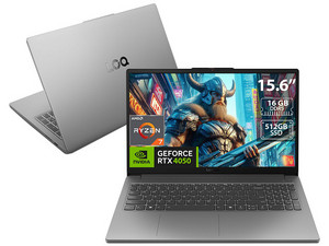 Laptop Gamer Lenovo LOQ 15ARP10E: 
Procesador AMD Ryzen 7 7735HS (hasta 4.75 GHz), 
Memoria de 16GB DDR5, 
SSD de 512GB, 
Pantalla de 15.6" LED, 
Video NVIDIA GeForce RTX 4050, 
S.O. Windows 11 Home. 
Teclado Versión en Inglés.