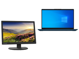 Laptop Lenovo IdeaPad 5 14ARE05:
Procesador AMD Ryzen 3 4300U (hasta 3.70 GHz),
Memoria de 8GB DDR4,
SSD de 256GB,
Pantalla de 14" LED,
Video Radeon Graphics,
S.O. Windows 10 Home (64 Bits), Incluye Monitor LED Lenovo ThinkVision E20 de 19.5".