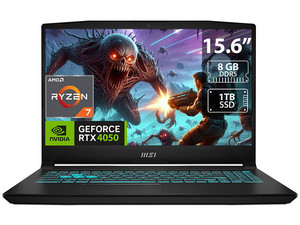 Laptop Gamer MSI Bravo 15 C7VEK Procesador AMD Ryzen 7 7735HS Hasta 4