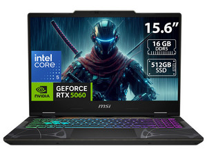 Laptop MSI CYBORG 15 B2RWFKG:
Procesador Intel Core 5 210H (hasta 4.8 Ghz),
Memoria de 16GB DDR5,
SSD de 512GB,
Pantalla de 15.6" LED,
Video GeForce RTX 5060,
S.O. Windows 11 Home. Incluye Mochila.