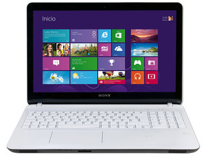 portátil sony vaio púrpura