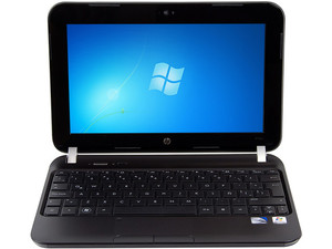 Netbook HP Mini 1104: Procesador Intel Atom N2600 (1.60GHz), Memoria de 2GB  DDR3, D.D. 320GB, Pantalla LED de 10.1
