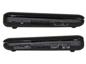 Netbook HP Mini 110-1125LA, Procesador Intel Atom N270 ( GHz), Memoria  1GB DDR2, Pantalla SD LED ”, Disco Duro de 160GB, Red /g,  Windows 7. Color Negra