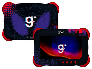 Tablet GHIA KIDS GK333S25:
Procesador Penta-Core (hasta 1.8Ghz),
Memoria RAM de 4GB, Almacenamiento de 64GB,
Pantalla IPS de 7" Multi Touch,
Cámara de 2MP,
Wi-Fi, Bluetooth,
Android 15, Color Negro.