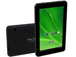 Tablet Tech Pad con Android 4.1, Wi-Fi, 2 Cámaras, Pantalla Multi-touch ...