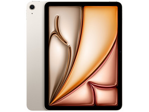 iPad Air 11": Liquid Retina de 128GB,
Procesador M4, 
Wi-Fi, Cámara Principal de 12 MP. 
Color Blanco Estelar.