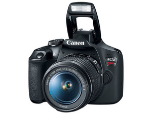 Camara Fotografica Digital SLR Premium Kit Canon EOS Rebel T7 Sen CMOS 24.1  MPX Wi Fi y NFC Negro_NS