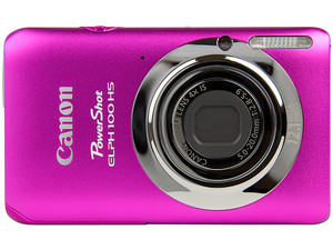 Canon PowerShot ELPH 100 HS 12.1 MP CMOS Cámara digital con zoom óptico 4X  (rosa)