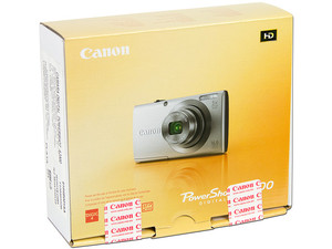  Canon PowerShot A2300 IS - Cámara digital de 16.0 MP con zoom  óptico 5x (negro) (caña), 6.30 pulgadas x 5.70 pulgadas x 2.20 pulgadas :  Electrónica