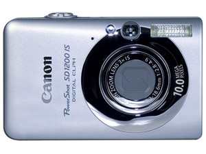  Canon Cámara digital PowerShot SD1200IS 10MP con zoom óptico  estabilizado 3x y pantalla LCD de 2.5 pulgadas : Electrónica