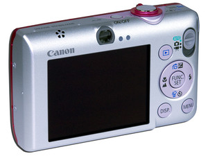 Cámara Fotográfica Digital Canon PowerShot SD1200 IS, 10.0MP. Color Rosa.  Incluye memoria SD de 2GB y estuche Golla