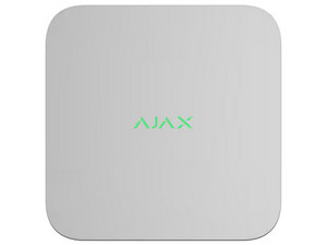 NVR Ajax Ajax NVR (16ch) WH de 16 Canales IP, H.265 / H.264, hasta 1 Disco Duro de hasta 16TB (No Incluido). Color Blanco.