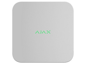 NVR Ajax NVR (8ch) (9NA) de 8 Canales IP. Soporta Discos Duros de hasta 16TB (No Incluido). Color Blanco.