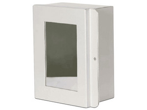 Gabinete Metálico DSC GS008 para Llaves, Espejo de 4mm, Acero RF. Color Beige.