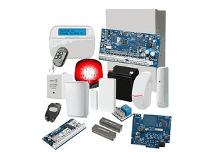 Kit de certificación técnica DSC NEO STARTER ESSENTIALS 2 con panel de alarma y accesorios