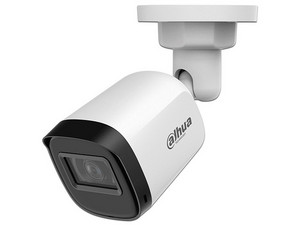 Cámara Bullet Dahua HAC-B1A51-U-28, 5 Megapíxeles, Lente de 2.8 mm, Apertura de 106 Grados, IR de 30 Mts, IP67, Soporta CVI, CVBS, AHD y TVI.