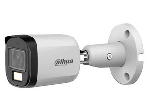 Cámara Tipo Bala Dahua DH-HAC-B2A51N-U-IL-A de 5MP (2880 x 1620), Lente de 2.8mm, IR hasta 30m, IP67, Color Blanco.