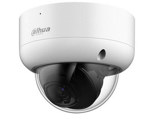 Cámara Tipo Domo Dahua DH-HAC-HDBW1500EAN-A-0280B-S3-DIP de 5MP (2880 x 1620), IR de Hasta 40m, IP67, IK10, Color Blanco.