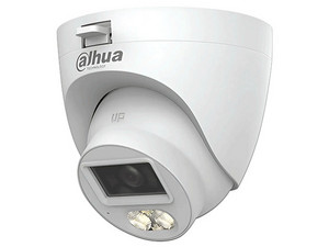 Cámara Domo 4K Dahua DH-HAC-HDW1801TLQN-IL-A-S3, Iluminador Dual Inteligente, Micrófono Incorporado, Ángulo 106, IR/Luz Cálida 20 mts.