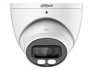 Cámara de Vigilancia tipo Domo Eyeball Dahua HAC-HDW1809TN-A-LED de 8MP (3840 x 2160 4K), Iluminación hasta 40m, IP67.
