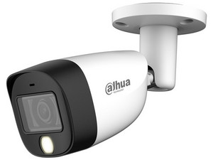 Cámara Tipo Bala Dahua DH-HAC-HFW1209CMN-A-LED-S3 de 2MP (1920 x 1080), Lente de 2.8mm, Iluminación de hasta 20m, IP67, Color Blanco.