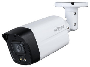 Cámara de Vigilancia tipo Bala Dahua HAC-HFW1239TLMN-IL-A de 2MP (1920 x 1080),IR hasta 40m, IP67. Color Blanco.