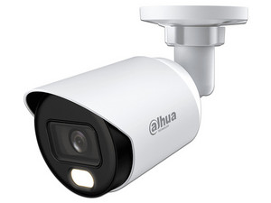 Cámara Tipo Bala Dahua DH-HAC-HFW1239TN-A-LED-0360B-S3 de 2MP (1920 x 1080), Lente de 2.8mm, Iluminación LED de hasta 20m, Color Blanco.
