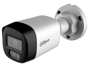 Cámara IP Tipo Bala Dahua DH-HAC-HFW1500RLN-IL-T de 5MP (2880 x 1620), Lente de 2.8mm, IR hasta 30m, IP67. Color Blanco.