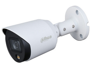 Cámara de Vigilancia Tipo Bullet Dahua DH-HAC-HFW1509TN-A-LED-0360B, 5MP, Full Color, 3.6mm, IP67.