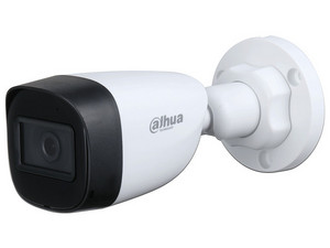 Cámara de Vigilancia Dahua  DH-HAC-HFW1801CN-A de 8MP (3840 x 2160p), Lente de 2.8mm, IR de hasta 20m, IP67. Color Blanco