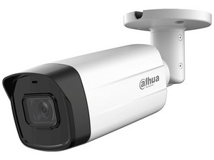 Cámara Tipo Bala Dahua DH-HAC-HFW1801TMN-I8-A-S3 4K (3840 x 2160), Lente de 2.8mm, IR de Hasta 80m, IP67. Color Blanco.