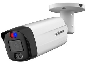Cámara de vigilancia tipo bala Dahua HAC-ME1509THN-A-PV-0280B-S2 de 5MP, IP67, IR hasta 40m.