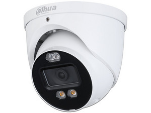 Cámara de vigilancia tipo Domo Dahua HAC-ME1809H-A-PV, 4K, Lente de 2.8mm, IR hasta 40m, Micrófono integrado, IP67.