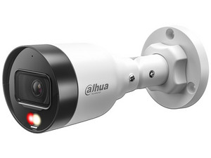 Cámara IP tipo bala DAHUA DH-IPC-HFW1239S1-A-IL de 2 MP, con Iluminador, Micrófono Integrado, IP67, PoE