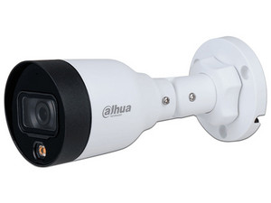 Cámara IP Tipo Bala Dahua DH-IPC-HFW1239S1P-LED-0280B de 2MP (1920 x 1080), Lente de 2.8mm, IR de Hasta 10m. Color Blanco.