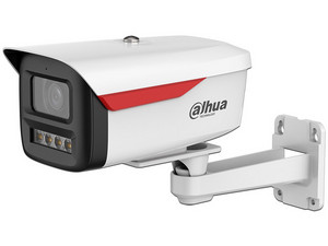 Cámara IP Tipo Bala Dahua DH-IPC-HFW2449M-S-B-PRO de 4MP (2560 x 1440), Lente de 3.6mm, IR hasta 50m, Micrófono Integrado, IP67, Color Blanco.