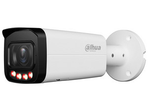 Cámara IP Tipo Bala Dahua DH-IPC-HFW2849T-ZAS-IL de 8MP (3840 x 2160), Lente de 2.8 mm, IR hasta 60m, IP67. Color Blanco.