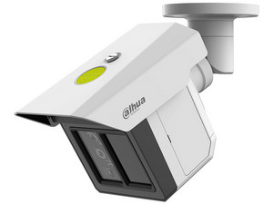 Cámara Tipo Bala Dahua DH-IPC-MFW5241T2-E3-ASE de Triple Lente de 2MP (1920 x 1080), IR hasta 100m, IP67, Color Blanco.