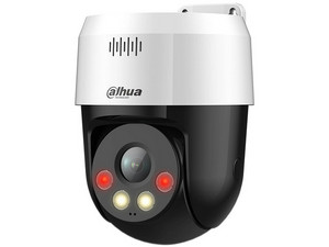Cámara IP PT Dahua DH-SD2A300NB-GNY-A-PV de 3 MP con Full Color y Disuasión Activa. Iluminador Dual Inteligente, Lente Fijo, Alcance de 30m.