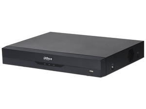 DVR Pentahíbrido Dahua DH-XVR5104HS-4KL-I3/T de 4 Canales BNC y 4 canales IP, hasta 5MP, 1 Puerto SATA para Disco Duro de hasta 16TB (No incluido).