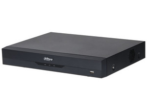 DVR Dahua DH-XVR5116HE-4KL-I3/T de 16 Canales, Hasta 4K (3840 x 2160), Entradas y Salidas de Alarma. Color Negro.