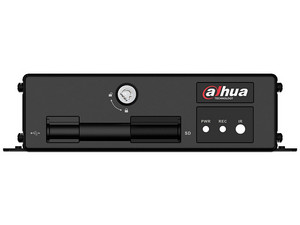 DVR Móvil Dahua DHI-MXVR1004-GFWI, 4 Canales, Soporta 2 Tarjetas SD, Color Negro.