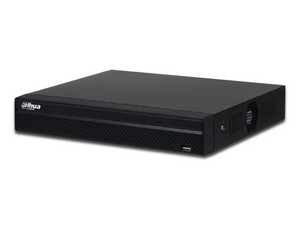 DVR Dahua DHI-NVR1104HS-P-S3/H de 4 canales IP, H.265+, 4 puertos PoE, no incluye disco duro.