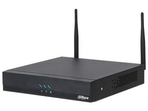 NVR Dahua DHI-NVR2104HC-W 4 Canales IP, 4MP, 1 Bahía de Disco Duro (Discos No Incluidos), Color Negro.