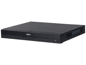 DVR Dahua DHI-NVR2216-16P-I2 de 16 canales IP de 8MP, 16 puertos PoE, WizSense, 4k Con IA, 2 Puertos SATA de hasta 10TB (Disco Duro No Incluido).
