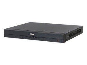 NVR Dahua DHI-NVR5216-8P-EI2 IP WizSense de 16 Canales, RJ45, 8K, H.265+, 8 Puertos PoE, 2 bahías de discos duros (No incluye disco duro), Color Negro.