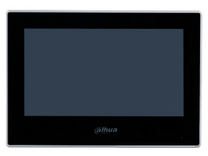 Monitor IP Touch Dahua VTH2621GW-P de 7", Uso Interior, PoE. Color Negro.