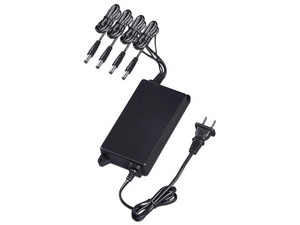 Adaptador de Corriente Dahua EUHA-070D para Hasta 4 Cámaras, 12V/2.8A, Color Negro.